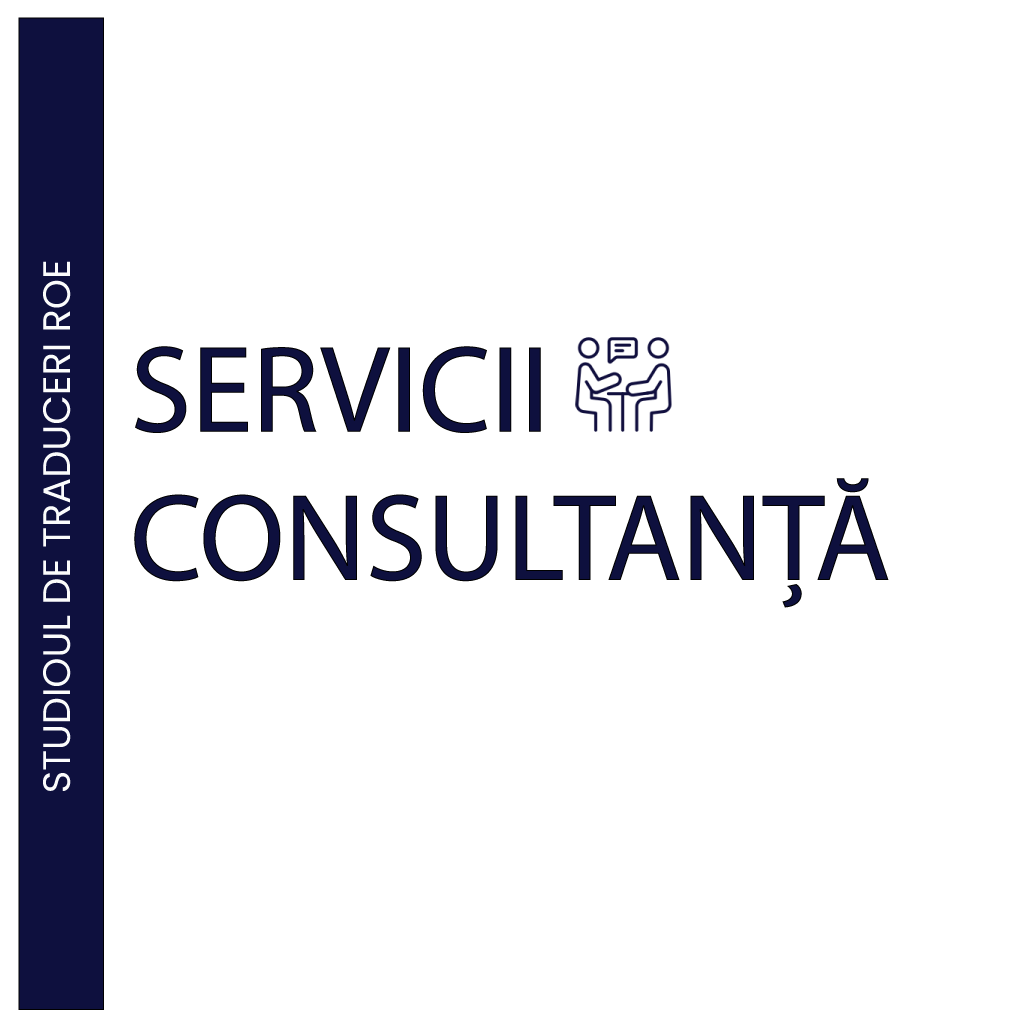 Consultanță în domeniul traducerilor